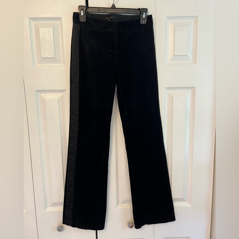 BCBG Velvet Black Trousers